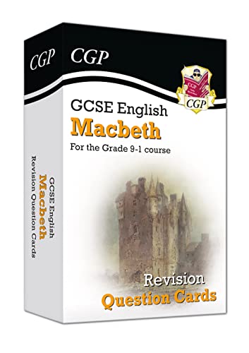 GCSE English Shakespeare - Macbeth Revision Question Cards (CGP GCSE English Literature Cards) von Coordination Group Publications Ltd (CGP)